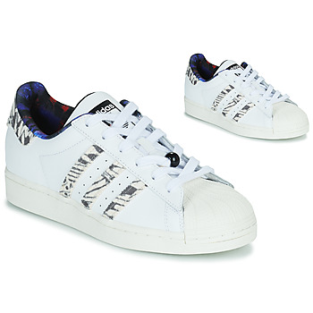 Schuhe Damen Sneaker Low adidas Originals SUPERSTAR W Weiss / Schwarz