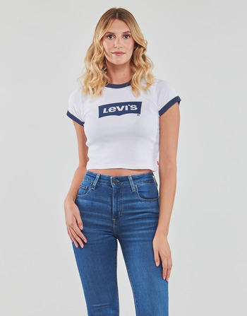 Levi's GRAPHIC RINGER MINI TEE Hell / Weiss / Sargasso