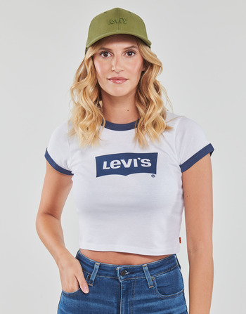 Levi's GRAPHIC RINGER MINI TEE Hell / Weiss / Sargasso