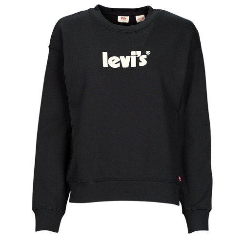 Kleidung Damen Sweatshirts Levi's GRAPHIC STANDARD CREW Schwarz / blau / rot