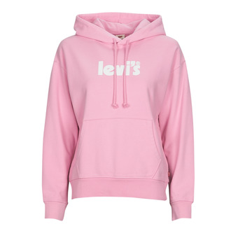 Kleidung Damen Sweatshirts Levi's GRAPHIC STANDARD HOODIE Pink