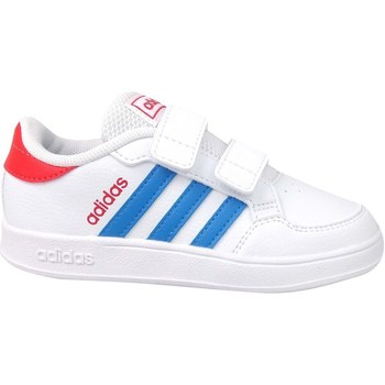 Schuhe Kinder Sneaker Low adidas Originals Breaknet Blau, Weiß