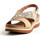 Schuhe Damen Sandalen / Sandaletten Paula Urban 2-456 Beige