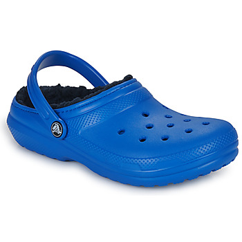 Schuhe Jungen Pantoletten / Clogs Crocs Classic Lined Clog K Blau