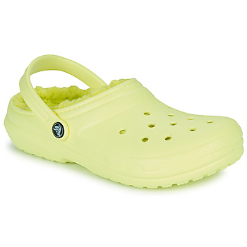 Schuhe Kinder Pantoletten / Clogs Crocs Classic Lined Clog K Gelb