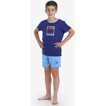 Kleidung Jungen Pyjamas/ Nachthemden Munich CH1450 Blau