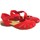 Schuhe Damen Multisportschuhe Interbios INTER BIOS 4456 roter Damenschuh Rot