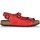 Schuhe Damen Sandalen / Sandaletten Interbios SCHUHE  7112 Rot