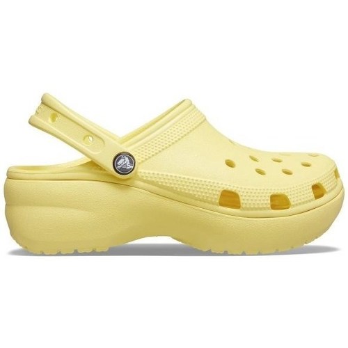 Schuhe Damen Derby-Schuhe & Richelieu Crocs Classic Platform Clog Gelb