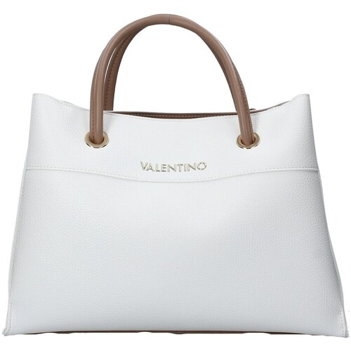 Taschen Damen Schultertaschen Valentino Bags VBS5A802 Weiss