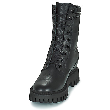 Freelance LUCY COMBAT LACE UP BOOT Schwarz