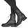 Schuhe Damen Boots Freelance LUCY COMBAT LACE UP BOOT Schwarz