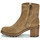 Schuhe Damen Low Boots Freelance JUSTY 7 SMALL GERO BUCKLE Braun