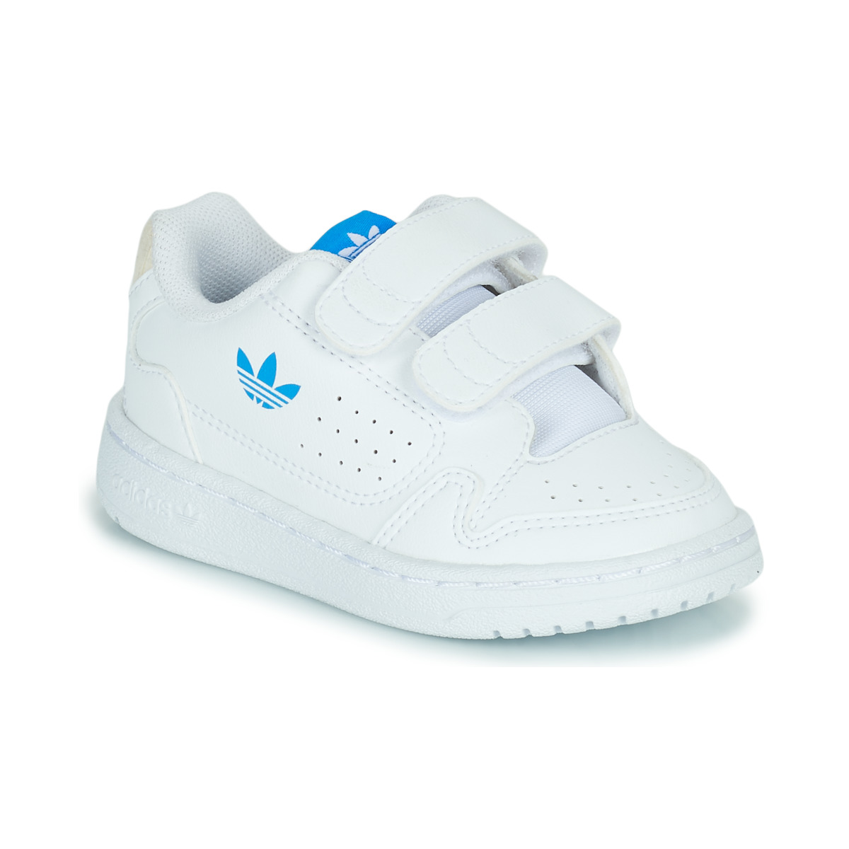 Schuhe Kinder Sneaker Low adidas Originals NY 90 CF I Weiss / Blau