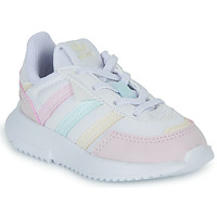 Schuhe Mädchen Sneaker Low adidas Originals RETROPY F2 EL I Weiss / Pastel