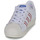 Schuhe Kinder Sneaker Low adidas Originals SUPERSTAR J Weiss / Rot