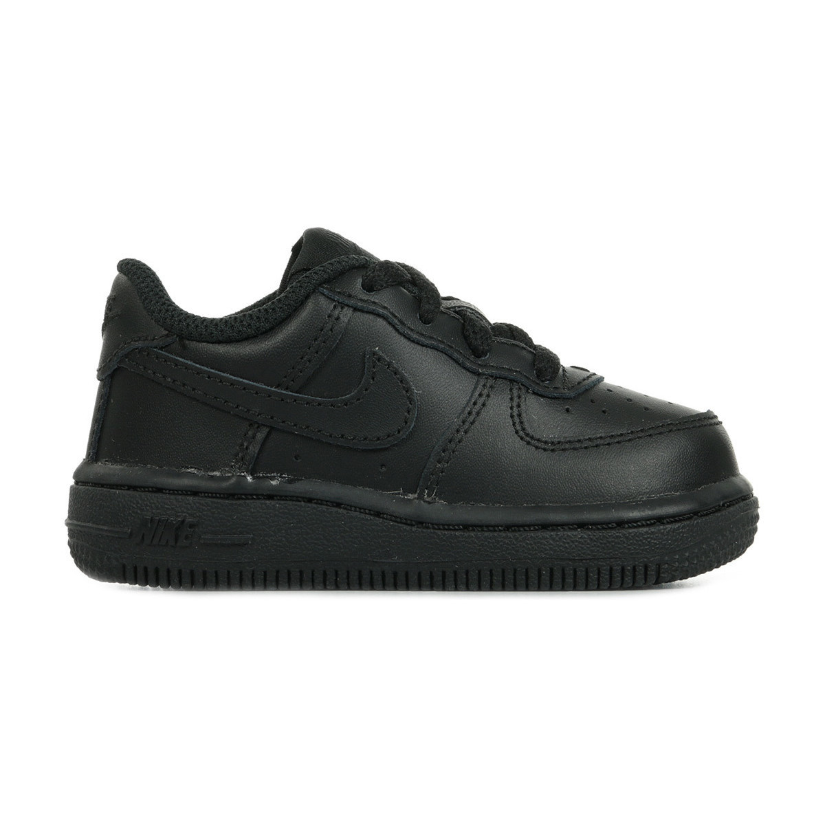 Schuhe Jungen Sneaker Nike Air force 1 06 TD Schwarz