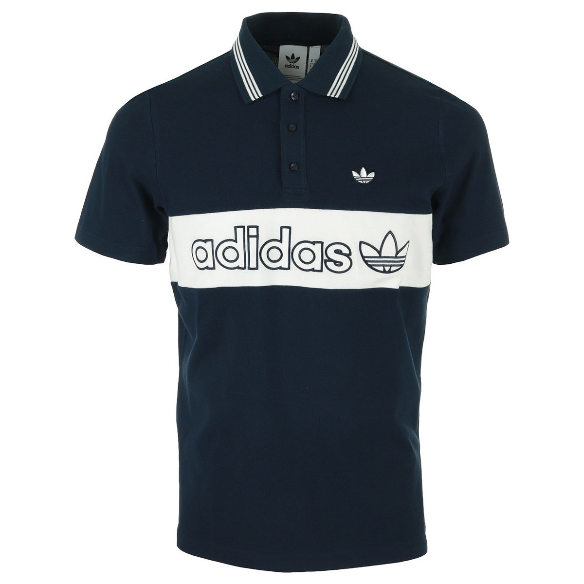 Kleidung Herren T-Shirts & Poloshirts adidas Originals Stripe Tee Blau