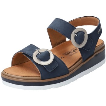Schuhe Damen Sandalen / Sandaletten Mobils Sandaletten MYRANDA BUCKSOFT 6995 JEANS BL P5139830 Blau