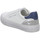 Schuhe Damen Sneaker Mustang weiss-blau 1420301-18 Weiss