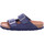 Schuhe Damen Pantoletten / Clogs Rohde Pantoletten 2 Riemen 5650 56 Blau