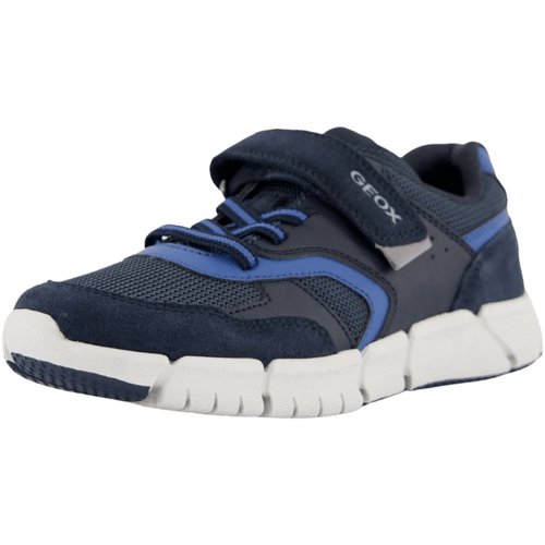 Schuhe Jungen Derby-Schuhe & Richelieu Geox Schnuerschuhe J259BA-01422/CF44M Blau