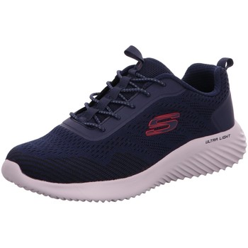 Schuhe Herren Sneaker Skechers Sportschuhe Bounder Intread 232377 NVY Blau