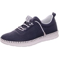 Schuhe Damen Sneaker Low Cosmos Comfort Schnuerschuhe 6183301-820 blau