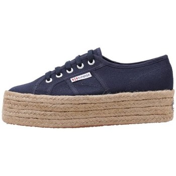 Schuhe Damen Sneaker Low Superga  Blau