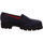 Schuhe Damen Slipper Pas De Rouge Premium camo. n301cam. Blau