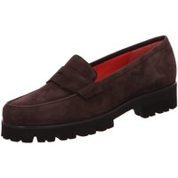 Schuhe Damen Slipper Pas De Rouge Premium marta cam.t.d.moro n301tdm braun