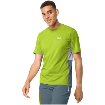 Kleidung Herren T-Shirts Jack Wolfskin Sport NARROWS T M 1807351 4273 grün