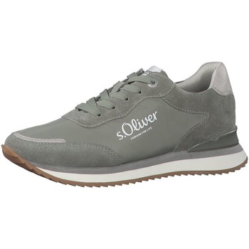 Schuhe Damen Sneaker S.Oliver Da.-Schnürer 5-5-23634-38 728 Grün