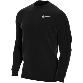 Kleidung Herren Pullover Nike Sport Dri-Fit Training Crew Top CZ7395-010 Grau