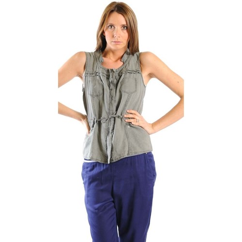 Sud Express GILET GAMBANI BRONZE Gold