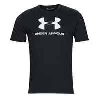 Kleidung Herren T-Shirts Under Armour UA Sportstyle Logo SS Schwarz / Weiss