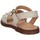 Schuhe Mädchen Sandalen / Sandaletten Dianetti Made In Italy 8957LC Sandalen Kind Nicht-gerade weiss Weiss