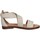 Schuhe Mädchen Sandalen / Sandaletten Dianetti Made In Italy I9733 Sandalen Kind Nicht-gerade weiss Weiss