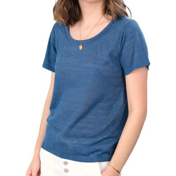 Kleidung Damen T-Shirts & Poloshirts Deeluxe 02T101W Blau