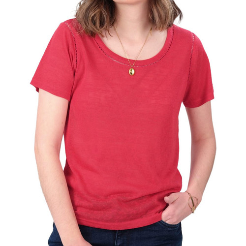 Kleidung Damen T-Shirts & Poloshirts Deeluxe 02T101W Rot