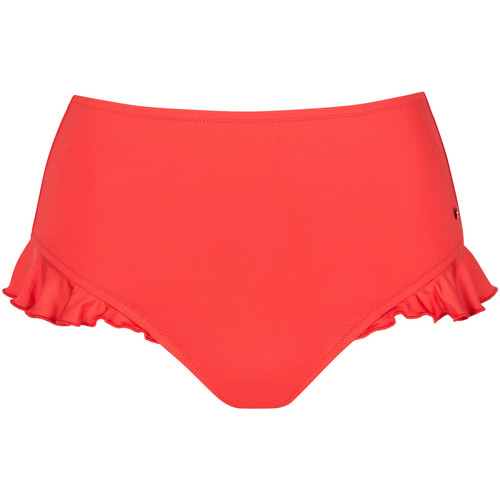 Kleidung Damen Bikini Ober- und Unterteile Lisca Bikini-Strümpfe mit hohem Beinausschnitt Kenya Rot