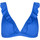 Kleidung Damen Bikini Ober- und Unterteile Lisca Triangel-Badeanzug-Top ohne Bügel Kenya Blau