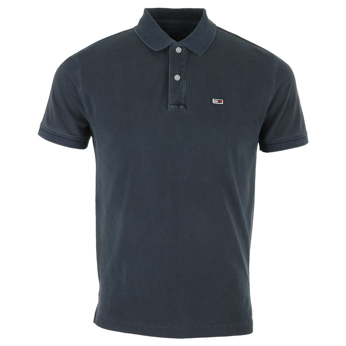 Kleidung Herren T-Shirts & Poloshirts Tommy Hilfiger Garment Dye Polo Blau
