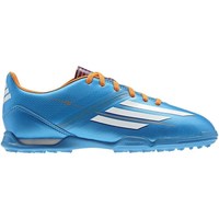 Schuhe Kinder Fußballschuhe adidas Originals F10 Trx TF JR Blau, Orangefarbig
