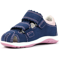 Schuhe Mädchen Babyschuhe Richter Halbschuhe Blau/Pink