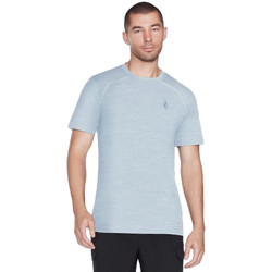 Kleidung Herren T-Shirts Skechers On the Road Tee Blau