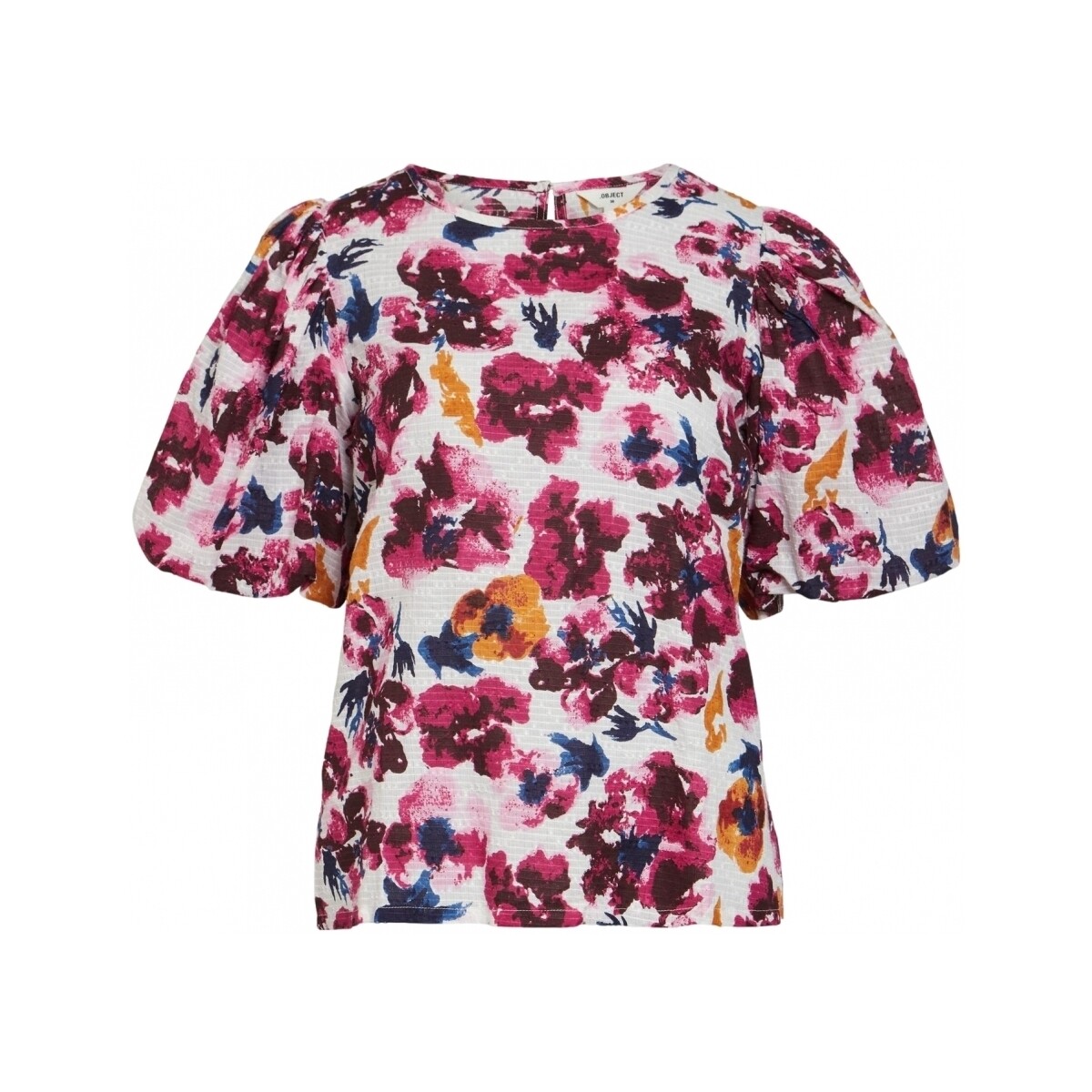 Kleidung Damen Tops / Blusen Object Annie Top - Begonia Pink Rosa