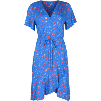 Kleidung Damen Kleider Lisca Sommerkleid mit kurzen Ärmeln Java Blau