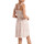 Kleidung Damen Kleider Lisca Sommerkleid mit dünnen Trägern Java Weiss