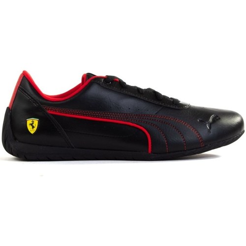 Schuhe Herren Sneaker Low Puma Ferrari Neo Cat Schwarz